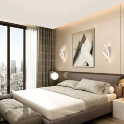 Pheashine White Aluminium Spiral 3 Bar Led Wall Light 22W 3000K Warm White For Bedroom,hallway,living Room,staircase - thumbnail 3