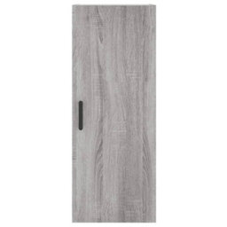 Berkfield Highboard Grey Sonoma 34.5X34X180 Cm Engineered Wood - thumbnail 6