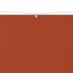 Berkfield Vertical Awning Terracotta 140X420 Cm Oxford Fabric - thumbnail 2