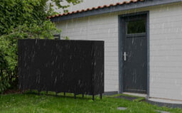 Heavy Duty Firewood Rack With Cover, Indoor Or Outdoor Log Holder For Fireplace Storage. - thumbnail 3