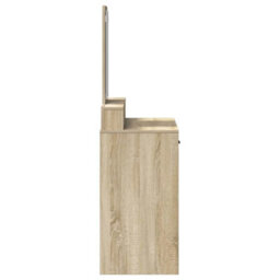 Walplus Dressing Table Sonoma Oak 79 X 41 X 140 Cm Engineered Wood - thumbnail 7