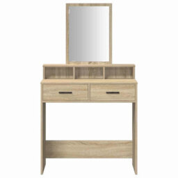 Walplus Dressing Table Sonoma Oak 79 X 41 X 140 Cm Engineered Wood - thumbnail 6