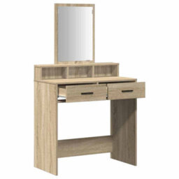 Walplus Dressing Table Sonoma Oak 79 X 41 X 140 Cm Engineered Wood - thumbnail 5