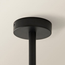 Valuelights Darla Black 4 Way Frosted Globe Bathroom Ceiling Light - thumbnail 5