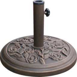 Garden Mile 9Kg Garden Parasol Round Base With Rose Design - thumbnail 2