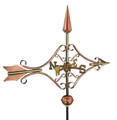 Espira 8842P Victorian Arrow Cottage Copper Weathervane - image 1
