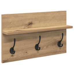 Walplus Hallway Furniture Set 4 Pcs Black Oak 90 X 31 X 46.5 Cm - thumbnail 7