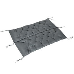 Outsunny 3 Seater Garden Bench Cushion Outdoor Seat Pad With Ties Dark Grey - thumbnail 8