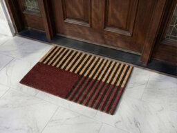 Beliani Doormat Tuksuk Brown/ Beige 50 X 80 Cm Coir - thumbnail 2