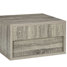 Homcom Floating Nightstands Set Of 2, Bedside Table W/ Drawer And Open Shelf - thumbnail 9