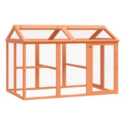 Walplus Run Box Brown 141X94X104 Cm Solid Wood Pine - thumbnail 2