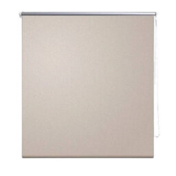 Berkfield Roller Blind Blackout 140 X 230 Cm Beige - thumbnail 2