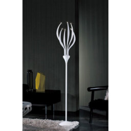 Luminosa Lighting Luminosa Llamas Floor Lamp 6 Light G4, Gloss White, Not Led/cfl Compatible - thumbnail 3