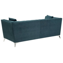 Beliani Living Room Set 5 Seater Gaula Velvet Teal - thumbnail 6