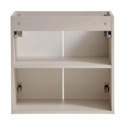 Heze Furniture Viva Bathroom Cabinet 60Cm With Doors And Worktop - Cashmere - thumbnail 3