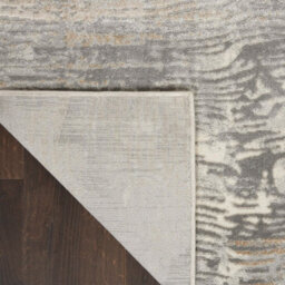 Grey Beige Rug, 8mm Thickness Anti-Shed Abstract Rug, Easy To Clean Modern Rug For Bedroom, & Dining Room-69 X 221Cm (Runner) - thumbnail 6