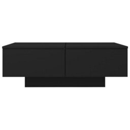 Walplus Coffee Table Black 90X60X31 Cm Engineered Wood - thumbnail 3