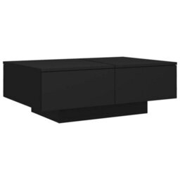Walplus Coffee Table Black 90X60X31 Cm Engineered Wood - thumbnail 2