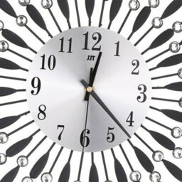 Living And Home Wall Clocks Silent Large Crystal Drop Shape  Battery Operated For Home Dia 375mm - thumbnail 7