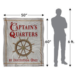Jq Licensing James Piazza Captains Quarters Coastal Supersoft Blanket White/white/red/red (One Size, One Size) - thumbnail 5