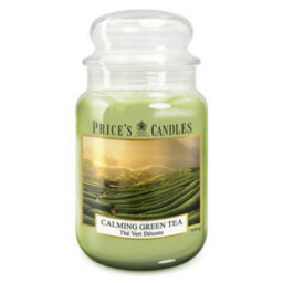 Price's Candles Prices Fragrance Collection Calming Green Tea Large Jar Candle