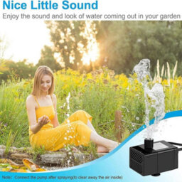 Solar Powered Water Feature Pump With 7 Nozzles Garden Fountain For Outdoor - thumbnail 6