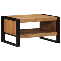 Berkfield Coffee Table 70X50X38 Cm Solid Wood Acacia - thumbnail 3