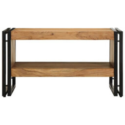 Berkfield Coffee Table 70X50X38 Cm Solid Wood Acacia - thumbnail 4
