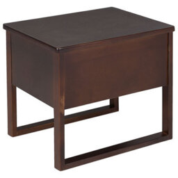 Wyld And Coco Bedside Table 50 X 41 Cm Dark Pine, 1 Drawer, Oiled Satin Finish - thumbnail 6