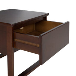 Wyld And Coco Bedside Table 50 X 41 Cm Dark Pine, 1 Drawer, Oiled Satin Finish - thumbnail 7