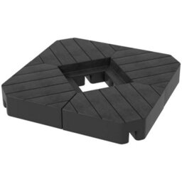 Outsunny Umbrella Weights For Offset Parasols, 80Kg Sand Or 60Kg Water Filled - thumbnail 2