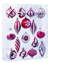 Christmas Tree World The Red & Silver Bauble 16Pc Feature Set - thumbnail 2