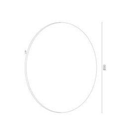 Luminosa Lighting Luminosa Oregon Plus 30Cm Flush Wall Lamp Red 780Lm 3000K - thumbnail 4