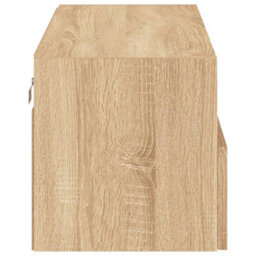 Walplus Tv Wall Cabinet Sonoma Oak 80X30X30 Cm Engineered Wood - thumbnail 9