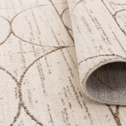 The Rug Edit Oslo Os01 Trails Grey Area Rug - 120X160Cm - thumbnail 7