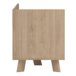 Furniture To Go Ikast Tv-Unit With 1 Door + 2 Drawers In Jackson Hickory And White - thumbnail 4