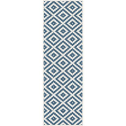 Blue Lagoon Indoor/outdoor Hallway Runner Rug - Durable, Reversible & Hardwearing Carpet For Home Or Garden - thumbnail 7
