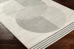 Livabliss Floransa-Geometric Brown Grey Blue Modern Living Dining Bedroom Rug 200 X 275 Cm Easy Care, Non Shedding - thumbnail 6