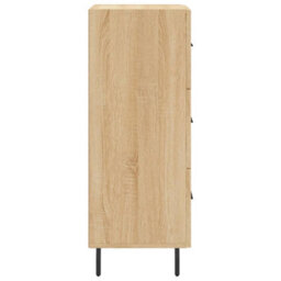 Berkfield Modern Sideboard Sonoma Oak 34.5X34X90 Cm Engineered Wood - thumbnail 7