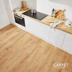 Carpet Shop Online Evertread Texas Dark Oak Wood Effect Vinyl Floor Sample 10Cm X 10Cm - thumbnail 2