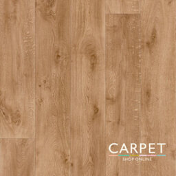 Carpet Shop Online Evertread Texas Dark Oak Wood Effect Vinyl Floor Sample 10Cm X 10Cm - thumbnail 1