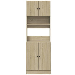 Walplus Kitchen Cabinet Sonoma Oak 60X50X180 Cm Engineered Wood - thumbnail 4