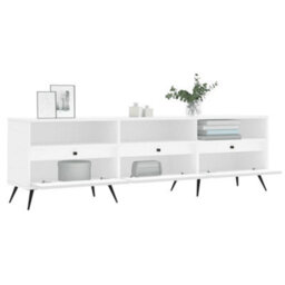 Vidaxl Tv Cabinet White 150X30X44.5 Cm Engineered Wood - thumbnail 4