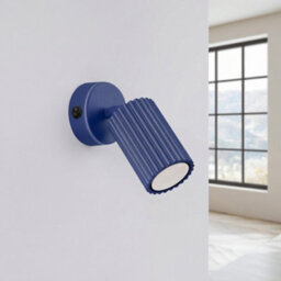 Sollux Lighting Karbon Aluminum Ultramarine 1 Lights Minimalist Wall Lamps - thumbnail 2
