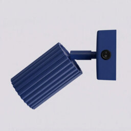 Sollux Lighting Karbon Aluminum Ultramarine 1 Lights Minimalist Wall Lamps - thumbnail 4