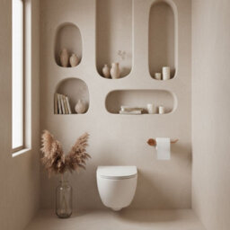 Toilet Paper Holder Rea 5809 Tomi Brush Copper - thumbnail 3