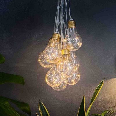 The Solar Centre Lumify Usb Solar Vintage Bulb Lights - Set Of 10 - image 1