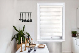Lister Cartwright Day And Night/zebra Blinds, Premium Quality Double Roller, Vision Blinds(White, 60 X 165 Cm) - thumbnail 4