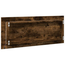 Berkfield Led Bathroom Mirror Smoked Oak 100X8.5X37 Cm Engineered Wood - thumbnail 8