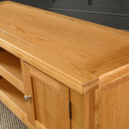 The Furniture Market Cheshire Oak Large Tv Stand Unit Up To 60 Tv Size - thumbnail 5